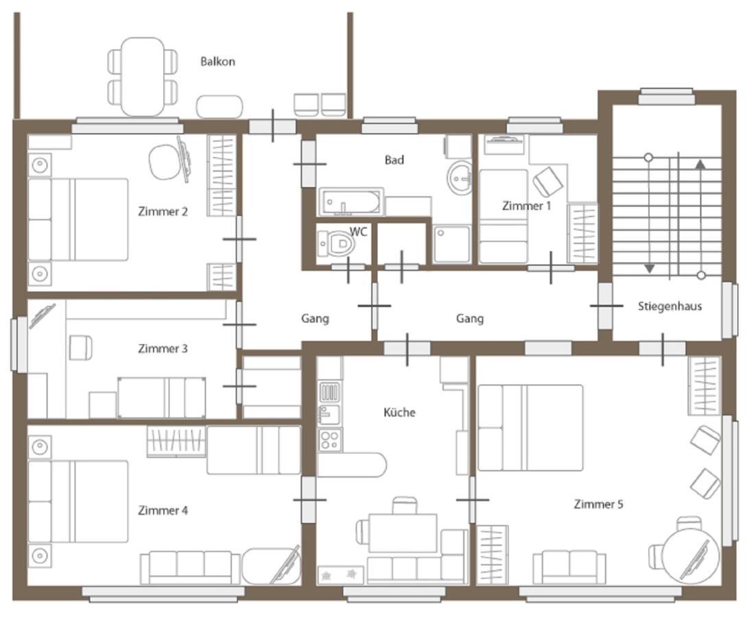 Apartment Wurth Gross-Siegharts Bagian luar foto